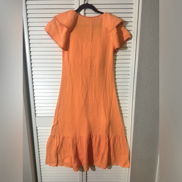 Sedge guava muslin dress short friendly size XS - Picture 2 of 5